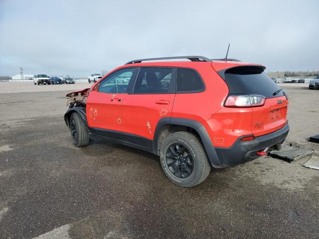 1C4PJMBX2KD424773 - 2019 JEEP CHEROKEE TRAILHAWK წითელი ფოტო 2