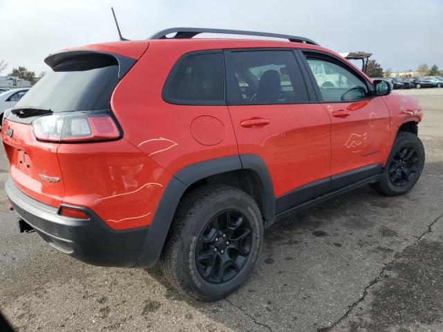 1C4PJMBX2KD424773 - 2019 JEEP CHEROKEE TRAILHAWK წითელი ფოტო 3