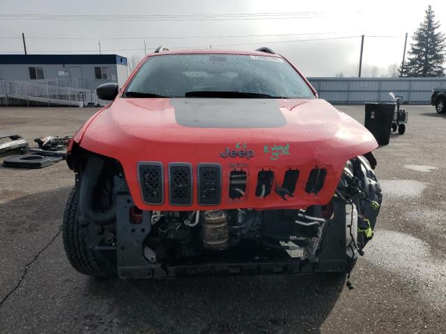 1C4PJMBX2KD424773 - 2019 JEEP CHEROKEE TRAILHAWK წითელი ფოტო 5