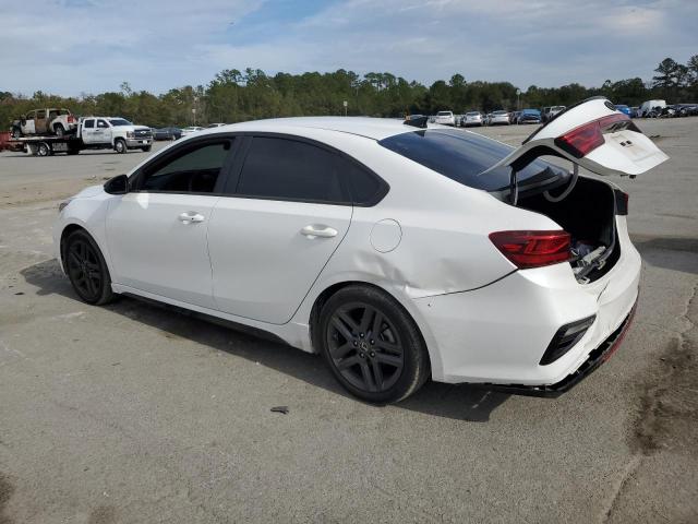 3KPF34AD4ME383206 - 2021 KIA FORTE GT LINE WHITE photo 2