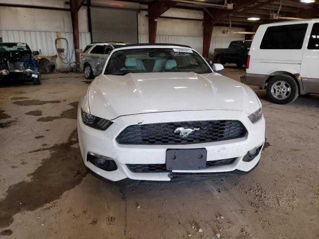 1FATP8UH5H5334438 - 2017 FORD MUSTANG WHITE photo 5