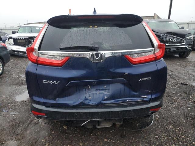 5J6RW2H80HL039381 - 2017 HONDA CR-V EXL BLUE photo 6