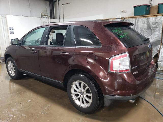 2FMDK38C39BA40799 - 2009 FORD EDGE SEL BURGUNDY photo 2