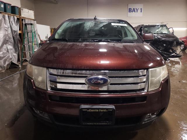 2FMDK38C39BA40799 - 2009 FORD EDGE SEL BURGUNDY photo 5