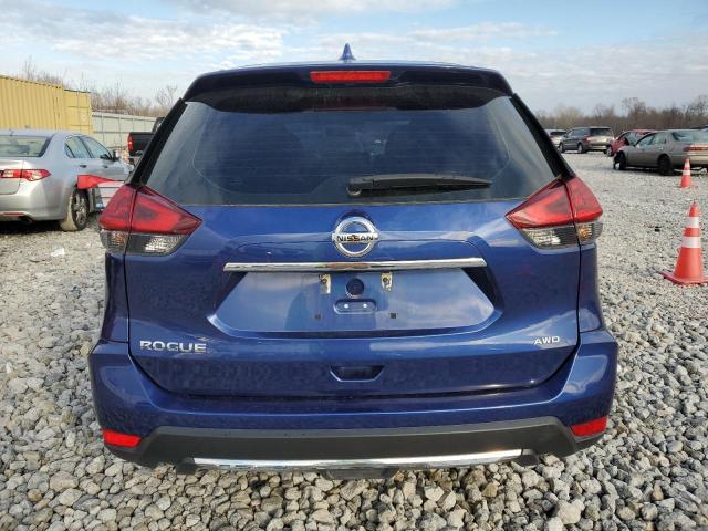 5N1AT2MV6LC801995 - 2020 NISSAN ROGUE S BLUE photo 6