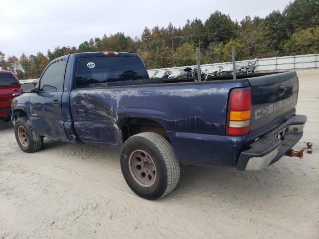 1GCEK14V62Z205980 - 2002 CHEVROLET SILVERADO K1500 BLUE photo 2