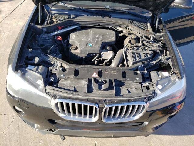 5UXWZ7C5XG0M83800 - 2016 BMW X3 SDRIVE28I Negro foto 12