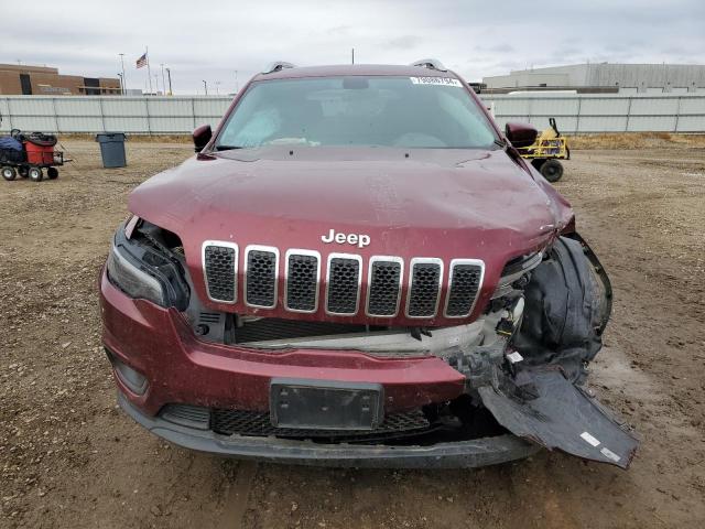 1C4PJMLB3KD169182 - 2019 JEEP CHEROKEE 4 LATITUDE PLUS MAROON photo 5