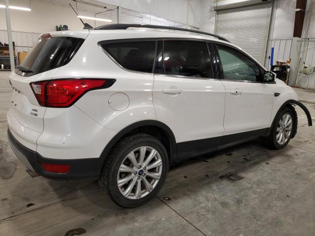 1FMCU9HD9KUA92049 - 2019 FORD ESCAPE SEL WHITE photo 3