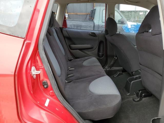 JHMGD38627S025671 - 2007 HONDA FIT S 红色 照片 10