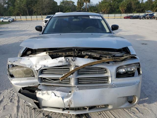 2B3KA43R28H313339 - 2008 DODGE CHARGER SILVER photo 5