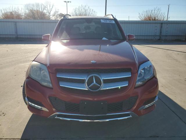 WDCGG5HB0FG436550 - 2015 MERCEDES-BENZ GLK 350 RED photo 5