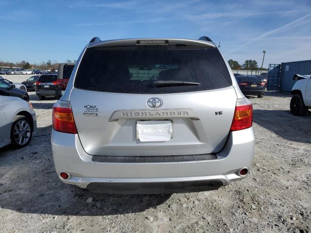 JTEDS41A892086617 - 2009 TOYOTA HIGHLANDER SILVER photo 6