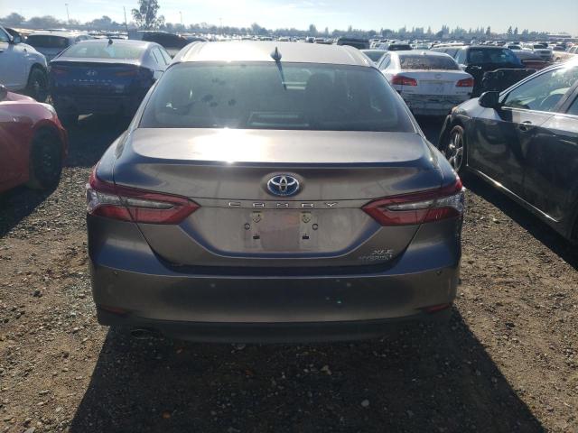 4T1F31AK0NU578442 - 2022 TOYOTA CAMRY XLE GRAY photo 6