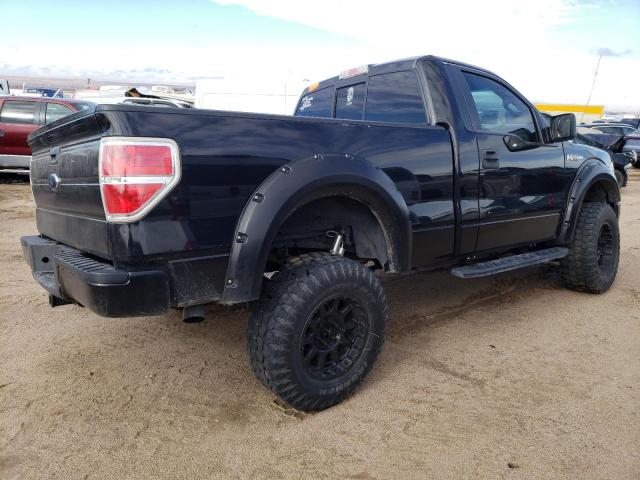 1FTMF1EF6EKD42177 - 2014 FORD F150 BLACK photo 3