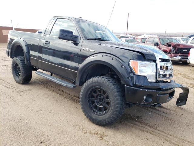 1FTMF1EF6EKD42177 - 2014 FORD F150 BLACK photo 4