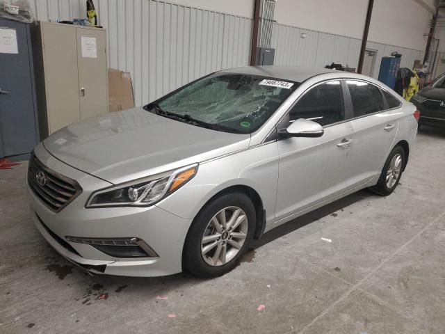 5NPE24AA0FH128524 - 2015 HYUNDAI SONATA ECO SILVER photo 1