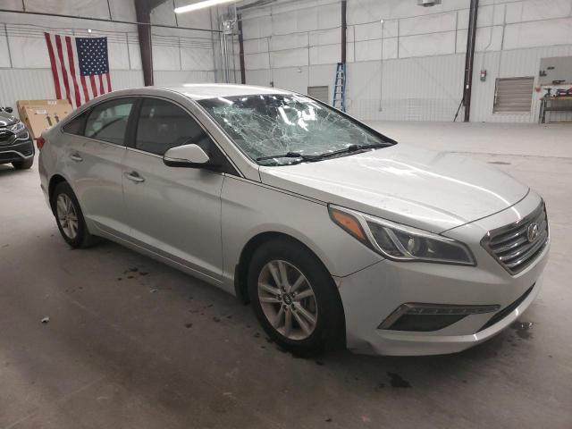 5NPE24AA0FH128524 - 2015 HYUNDAI SONATA ECO SILVER photo 4