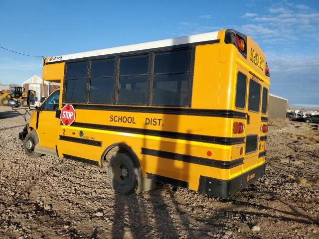 1GB3GRBG9J1286535 - 2018 CHEVROLET EXPRESS G3 YELLOW photo 2