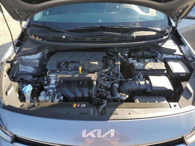 3KPA24AD1PE578939 - 2023 KIA RIO LX GRAY photo 11