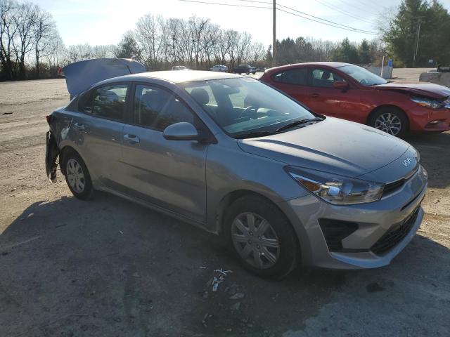 3KPA24AD1PE578939 - 2023 KIA RIO LX GRAY photo 4