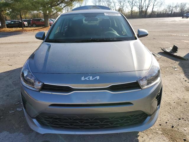 3KPA24AD1PE578939 - 2023 KIA RIO LX GRAY photo 5