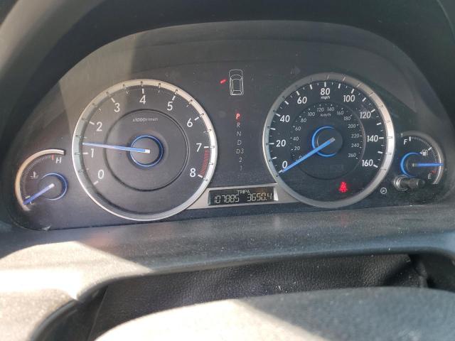 5J6TF3H52EL001552 - 2014 HONDA CROSSTOUR EXL თეთრი ფოტო 9