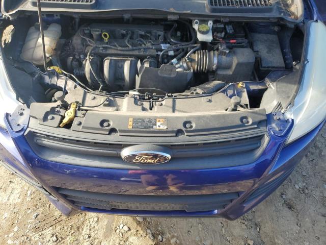 1FMCU0F70EUC13838 - 2014 FORD ESCAPE S BLUE photo 12