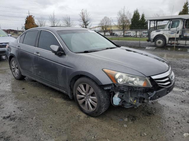 1HGCP2F77CA218705 - 2012 HONDA ACCORD EX GRAY photo 4