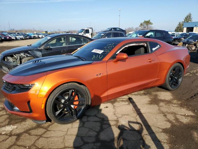 1G1FF1R74P0158021 - 2023 CHEVROLET CAMARO LT1 ORANGE photo 1