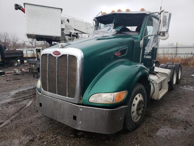 1XPHDP9X6CD171895 - 2012 PETERBILT 386 GREEN photo 2