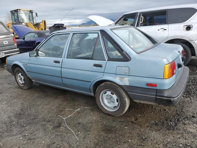 1Y1SK1948GZ102680 - 1986 CHEVROLET NOVA BLUE photo 2