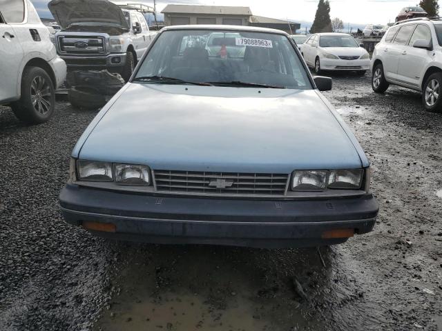 1Y1SK1948GZ102680 - 1986 CHEVROLET NOVA BLUE photo 5