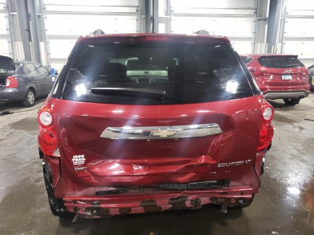 2GNFLEEK1C6301131 - 2012 CHEVROLET EQUINOX LT MAROON photo 6