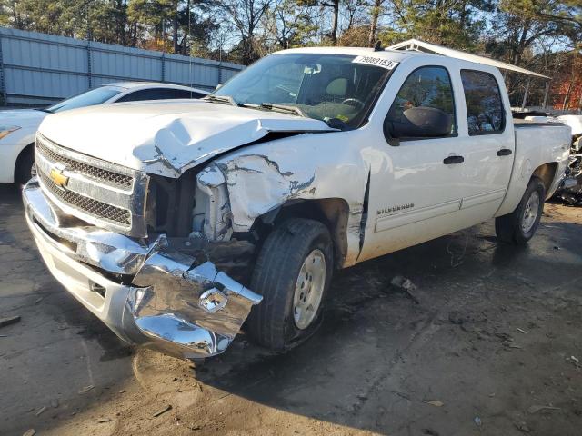 3GCPKSE74DG269159 - 2013 CHEVROLET SILVERADO K1500 LT WHITE photo 1