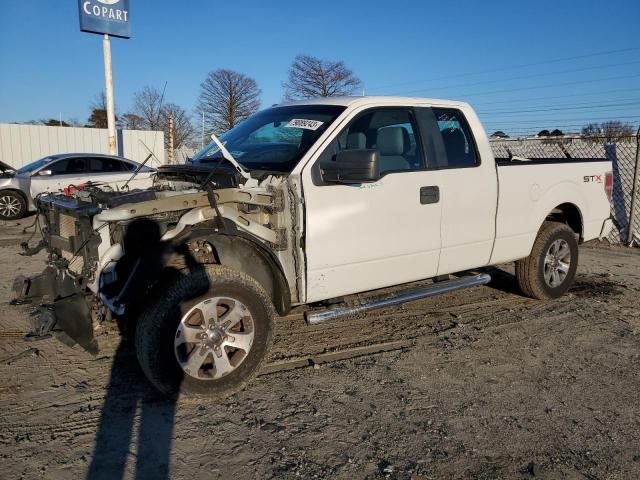 1FTFX1EF8DFA12022 - 2013 FORD F150 SUPER CAB WHITE photo 1