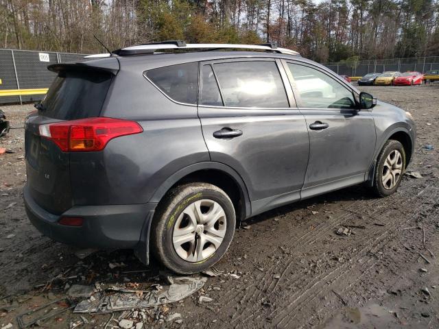 JTMZFREV8E5018397 - 2014 TOYOTA RAV4 LE GRAY photo 3