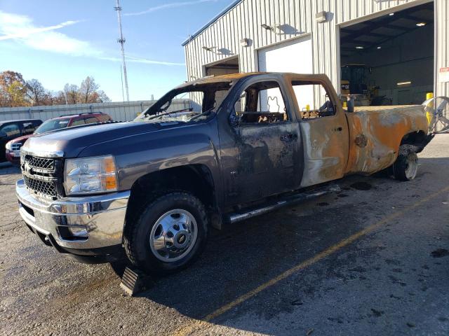 1GC4K1C82BF146161 - 2011 CHEVROLET SILVERADO K3500 LTZ GRAY photo 1