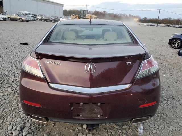 19UUA8F5XCA004668 - 2012 ACURA TL MAROON photo 6