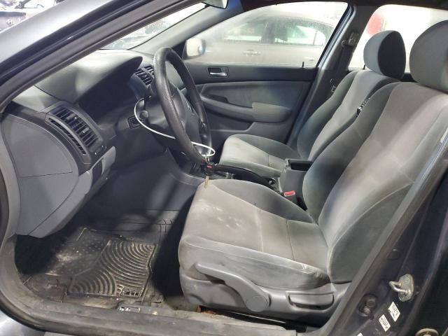 3HGCM56373G700843 - 2003 HONDA ACCORD LX GRAY photo 7