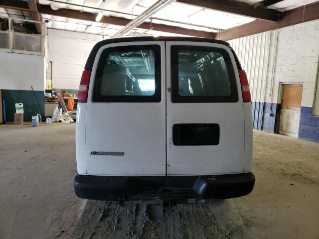 1GCGG25C791112388 - 2009 CHEVROLET EXPRESS G2 WHITE photo 6