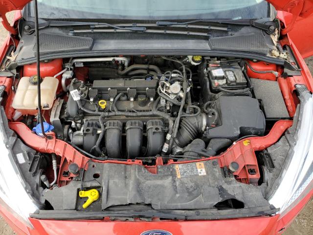 1FADP3K20GL387371 - 2016 FORD FOCUS SE RED photo 11