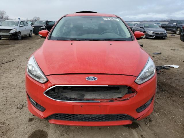 1FADP3K20GL387371 - 2016 FORD FOCUS SE RED photo 5