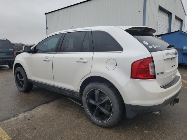 2FMDK4KC2BBA64550 - 2011 FORD EDGE LIMITED WHITE photo 2