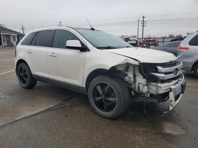 2FMDK4KC2BBA64550 - 2011 FORD EDGE LIMITED WHITE photo 4
