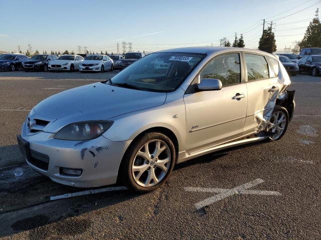 JM1BK344181157480 - 2008 MAZDA 3 HATCHBACK SILVER photo 1