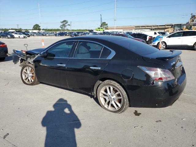 1N4AA5AP3DC806306 - 2013 NISSAN MAXIMA S BLACK photo 2