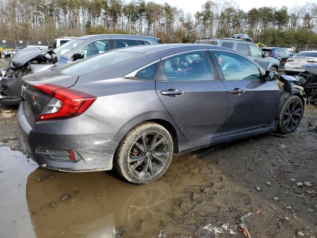 2HGFC2F59HH514051 - 2017 HONDA CIVIC LX GRAY photo 3