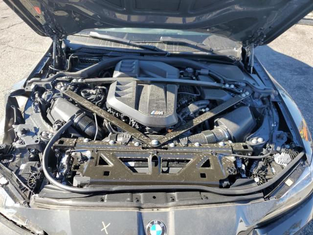 WBS33BA04RCP25846 - 2024 BMW M4 COMPETITION GRAY photo 11