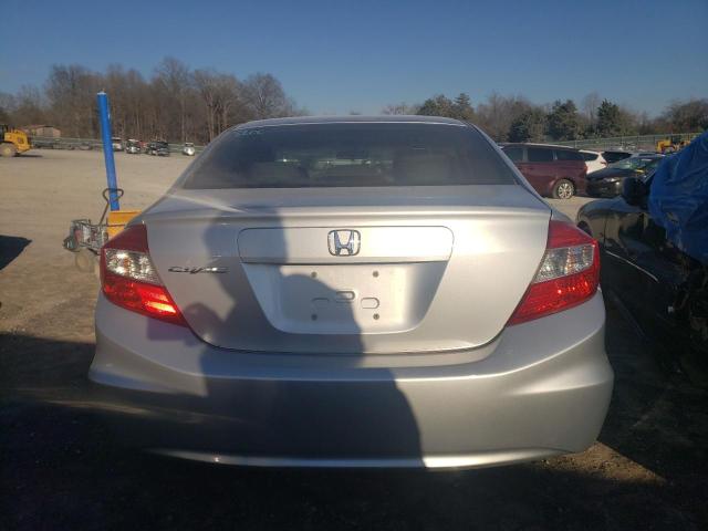 2HGFB2F89CH523399 - 2012 HONDA CIVIC EX SILVER photo 6